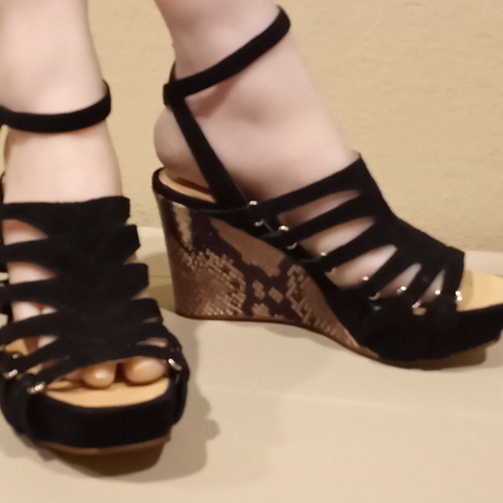 Wedges, made in Italy. Excellent Condition